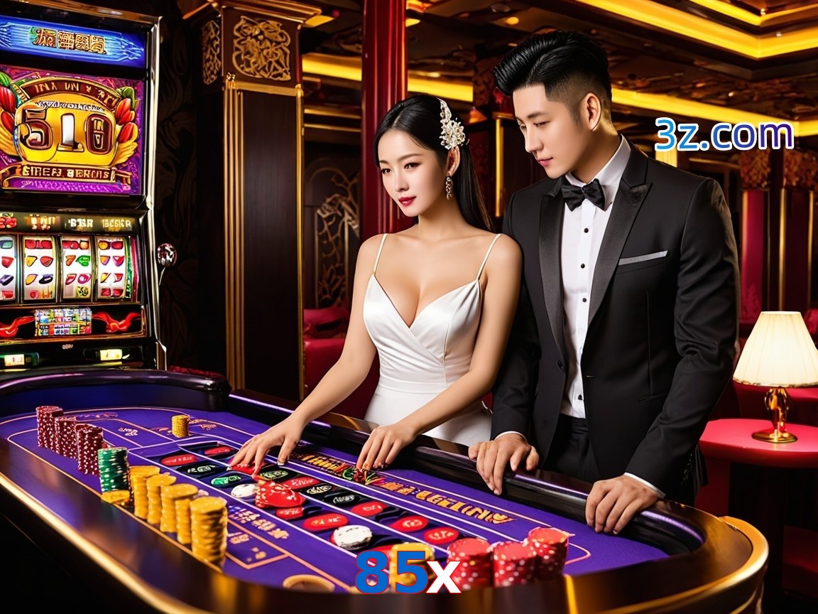 85x cassino online com mesa de blackjack e dealer